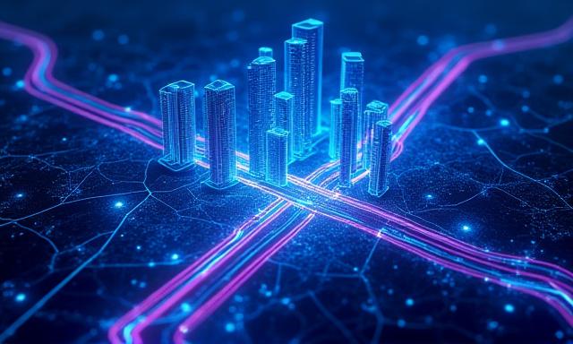 3D spatial data visualization of an urban environment